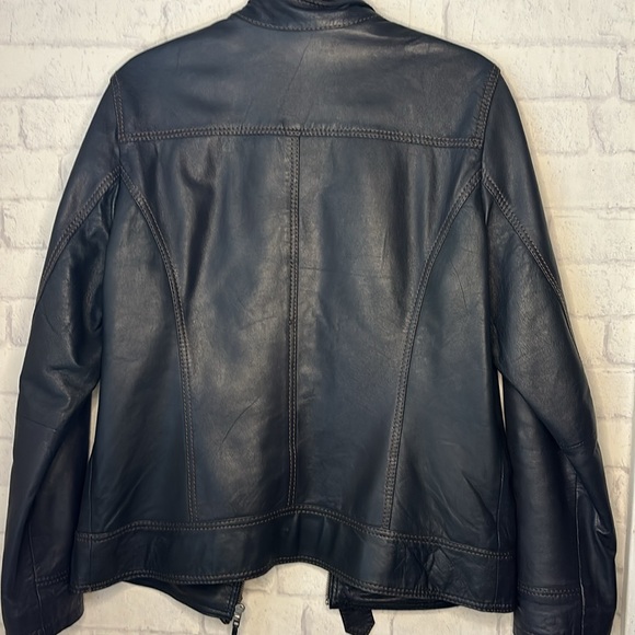 Bod & Christensen Leather Jacket Size L - Picture 7 of 16